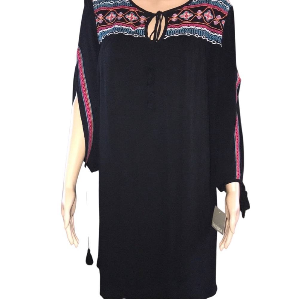 Boho split sleeve dress. Size Medium